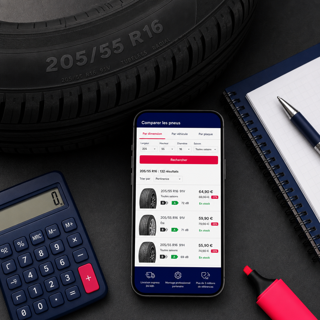 Comment comparer des pneus pas chers et trouver le meilleur prix