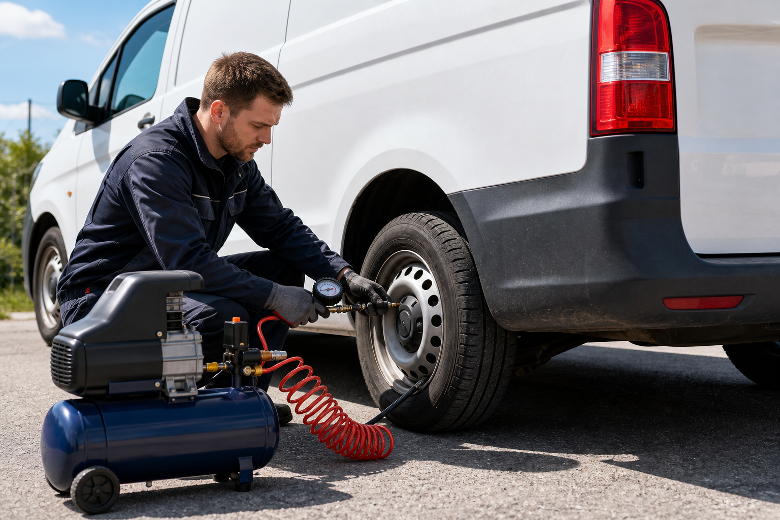Quel compresseur pour un utilitaire, un van ou des charges plus lourdes ?