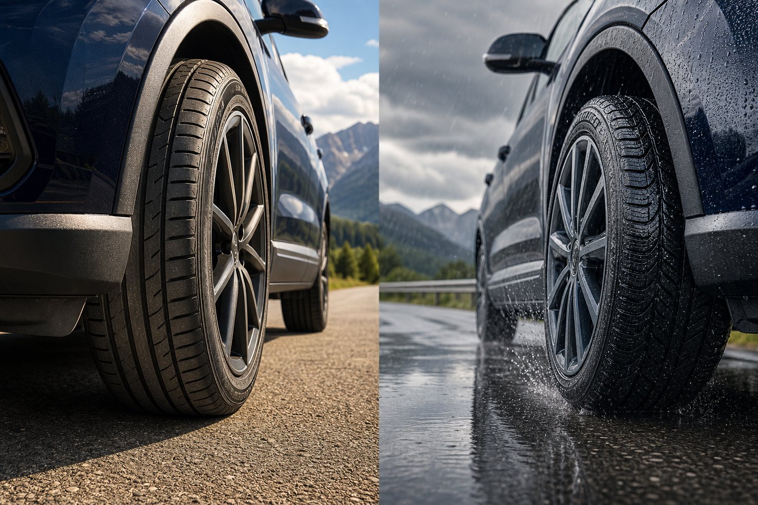 Pneus auto : été, 4 saisons, hiver et 4x4