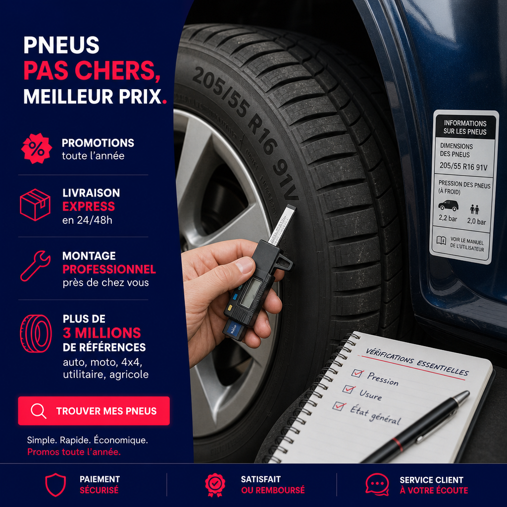 Comment choisir vos pneus de remplacement : dimensions, saison et réglementation
