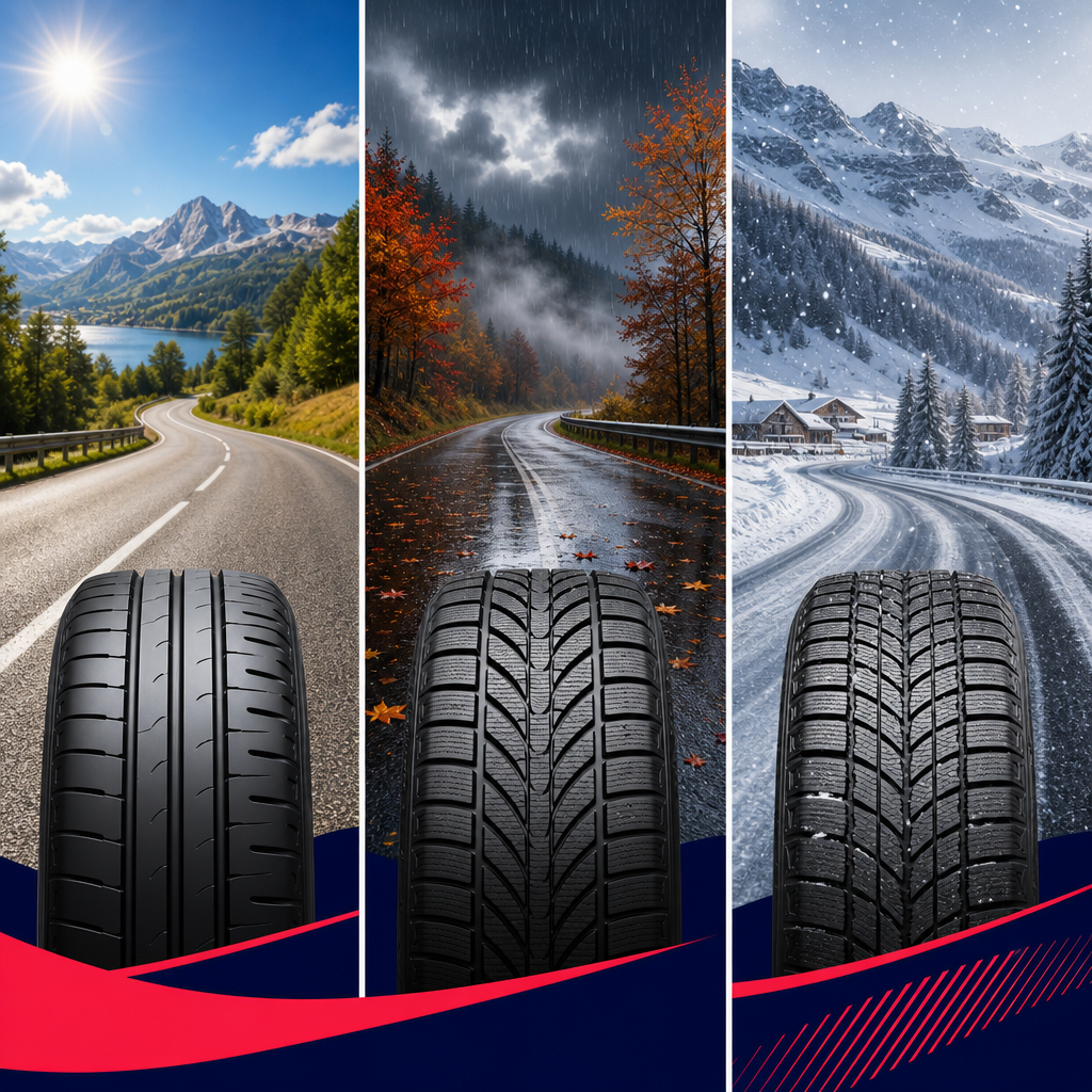 Pneus été, hiver ou 4 saisons : quel choix en août 2026 ?