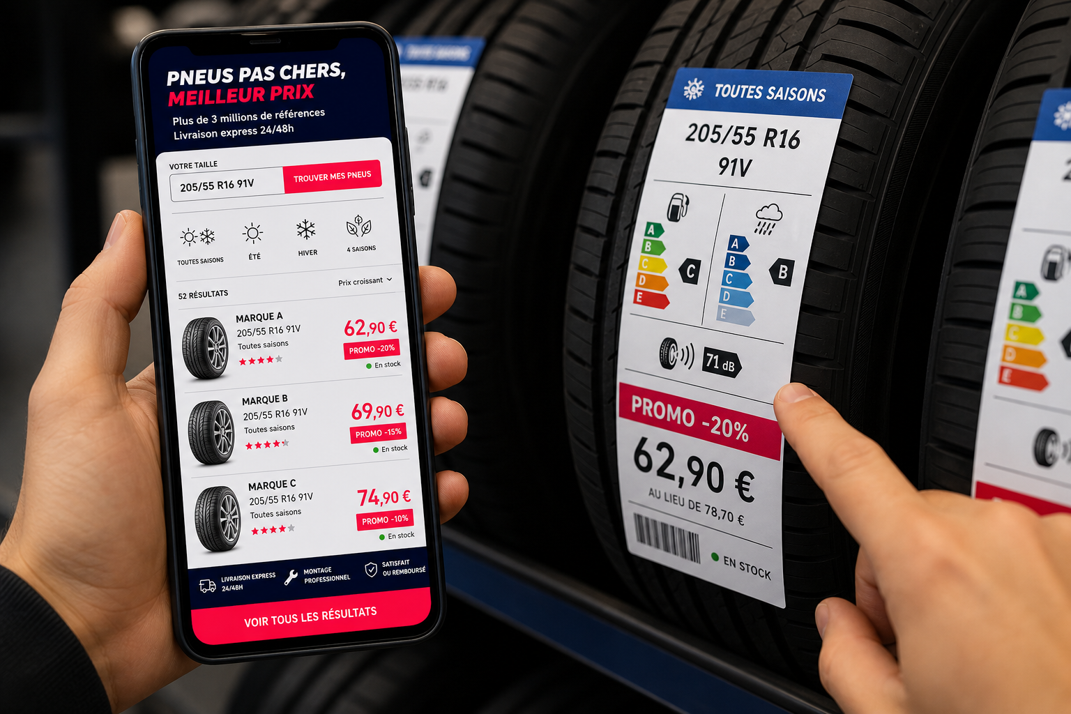 Comment trouver le bon pneu voiture au meilleur prix