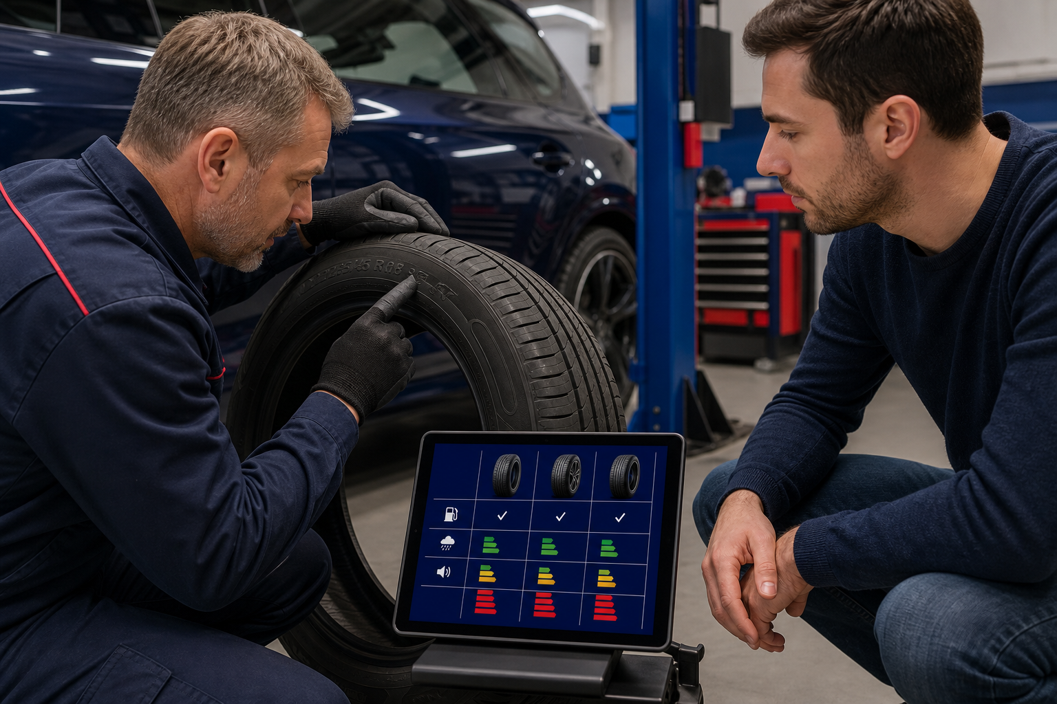 Comment choisir ses pneus pour véhicule électrique : dimensions, charge, adhérence et autonomie
