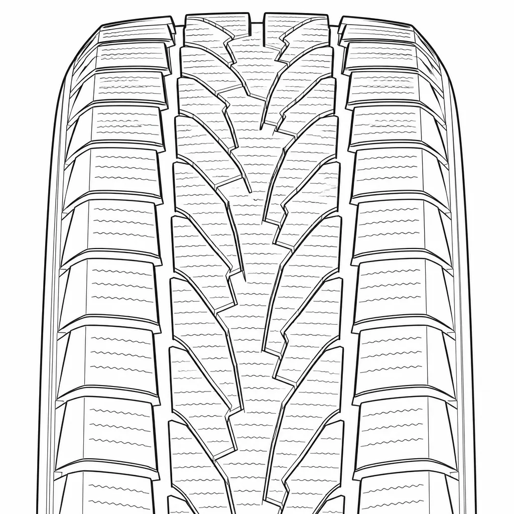 Schéma illustratif : Répartition symétrique des volumes pleins de part et d’autre de l’axe