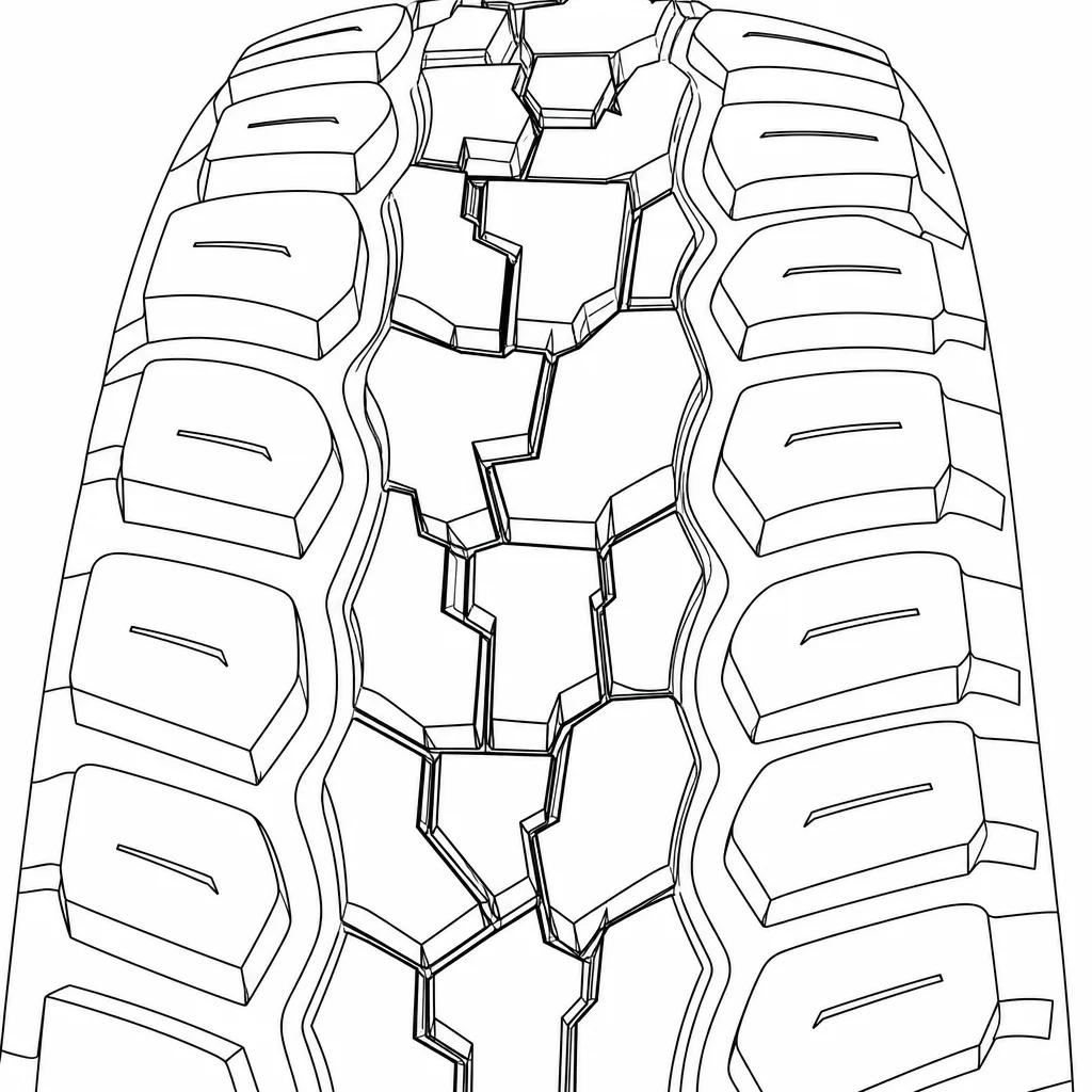 Schéma illustratif : Contours polygonaux imbriqués des blocs centraux