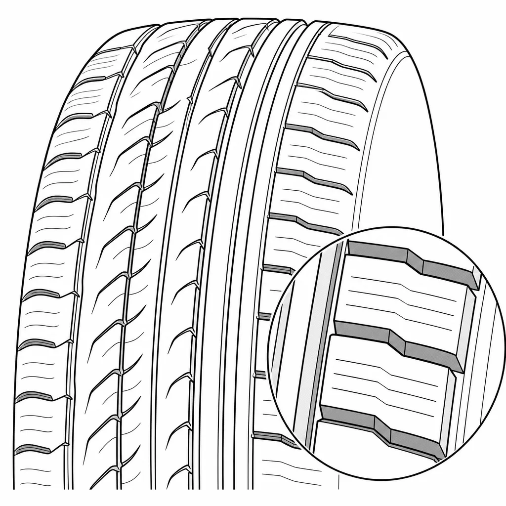 Schéma illustratif : Lamellisation transversale de densité moyenne