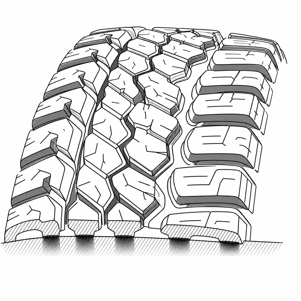 Schéma illustratif : Faible proportion de gomme portante entre les larges vides