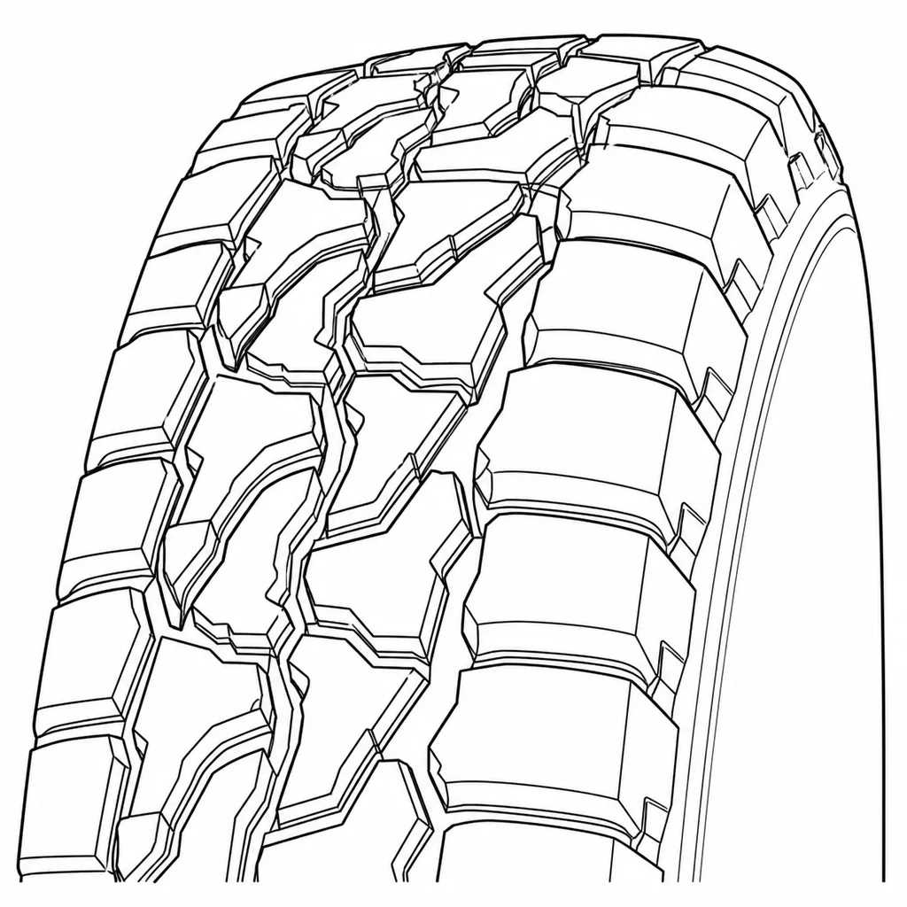 Schéma illustratif : Gros pavés d’épaule à fort volume de gomme