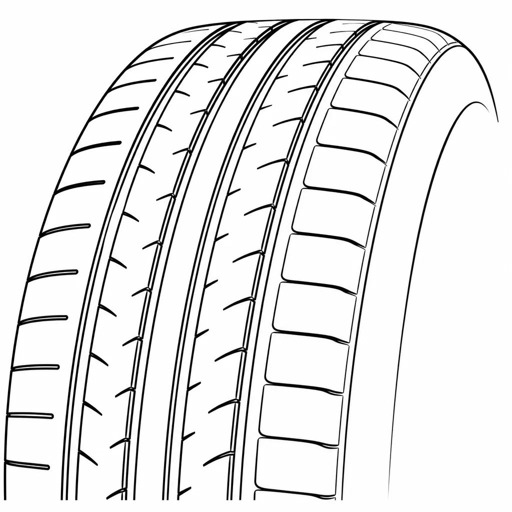 Schéma illustratif : Épaules semi-continues à encoches courtes