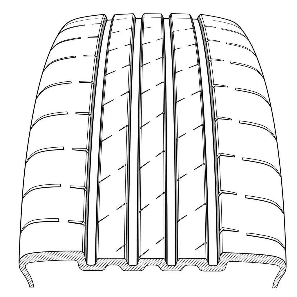 Schéma illustratif : Canaux principaux parallèles avec peu de connexions obliques développées