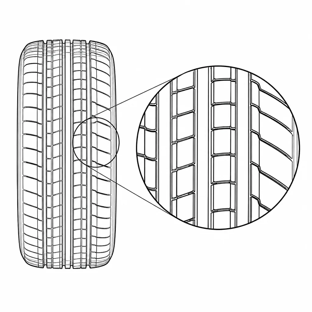 Schéma illustratif : Petits pavés intermédiaires rectangulaires de dimensions proches