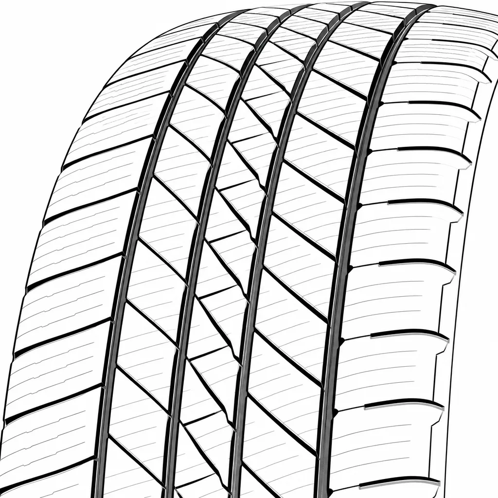 Schéma illustratif : Zone centrale étroite composée de petits pavés imbriqués en zigzag