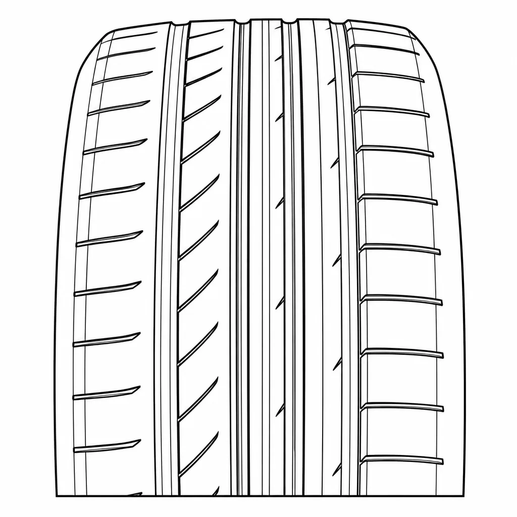 Schéma illustratif : Épaules semi-continues à encoches transversales régulières