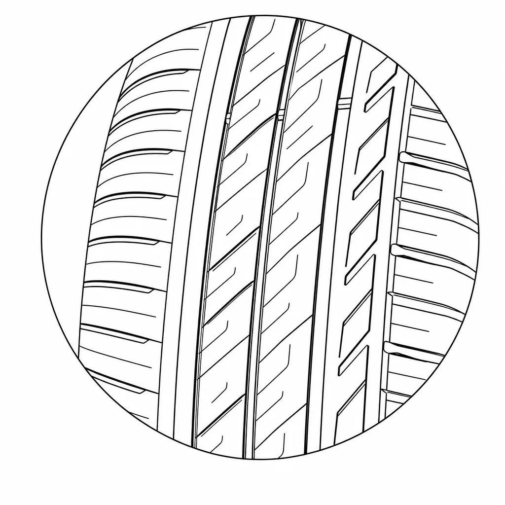 Schéma illustratif : Limites obliques et décalées entre les rangées de pavés