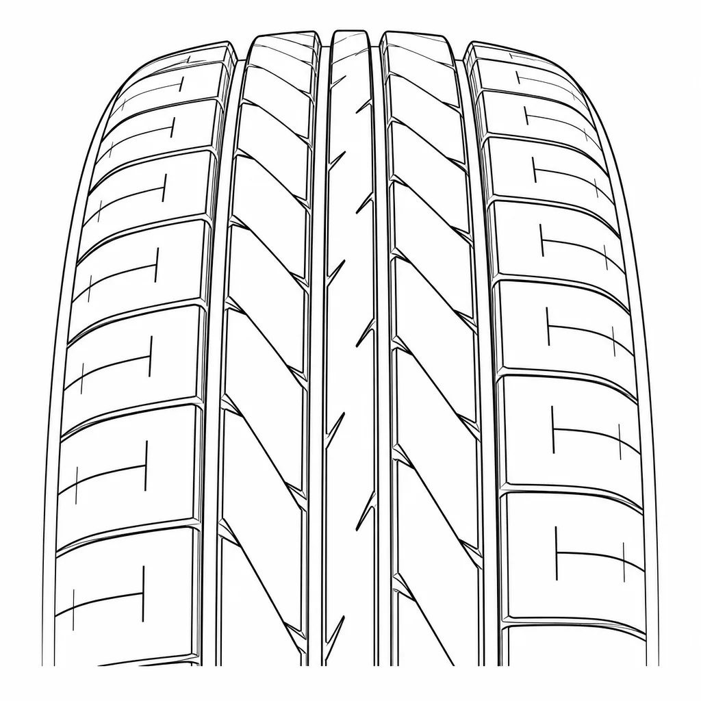 Schéma illustratif : Deux épaules de géométrie similaire, riches en gomme et ponctuées d’encoches courtes