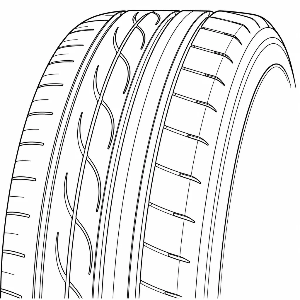 Schéma illustratif : Épaule plus fermée associée à des encoches courtes