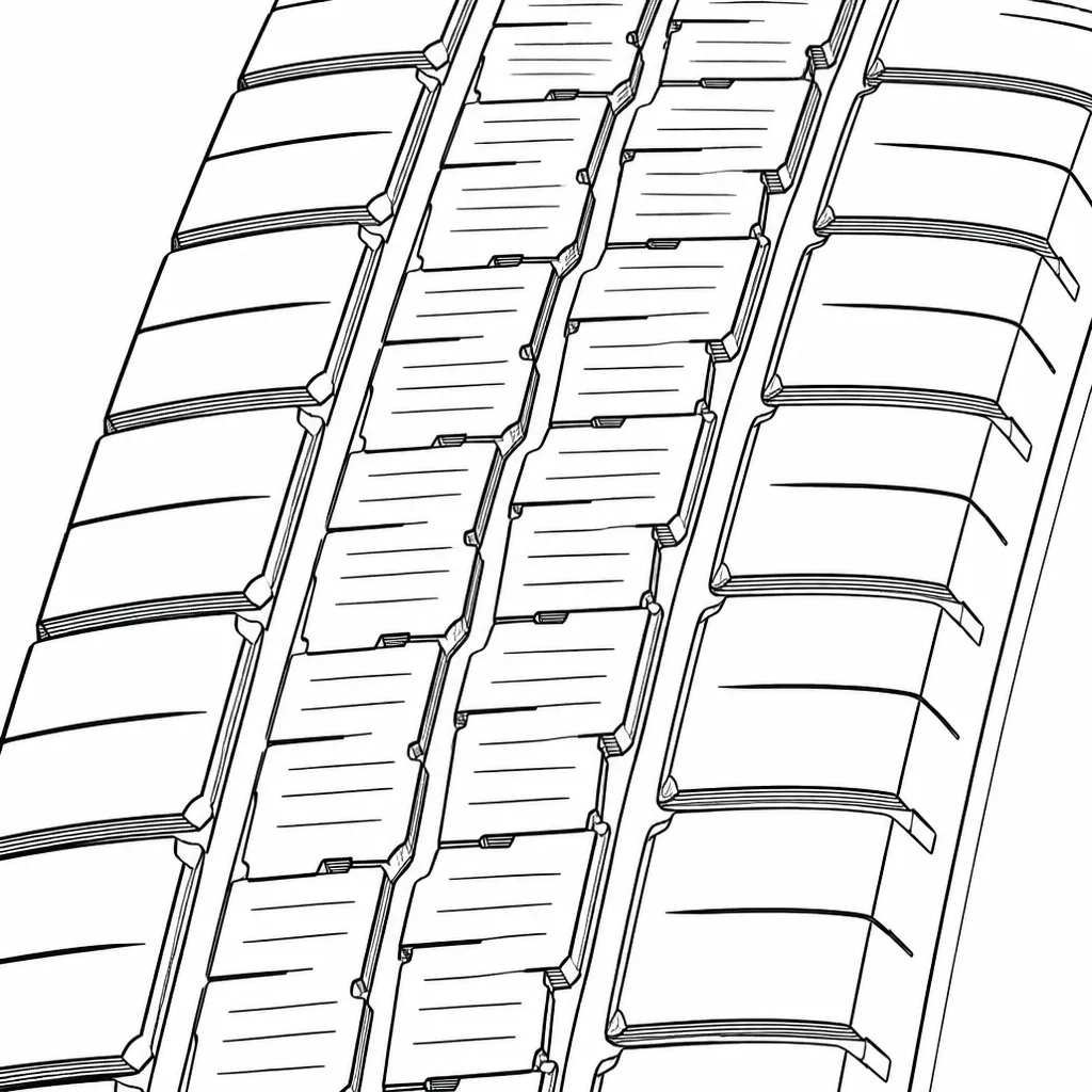 Schéma illustratif : Zone axiale quasi continue mais densément incisée
