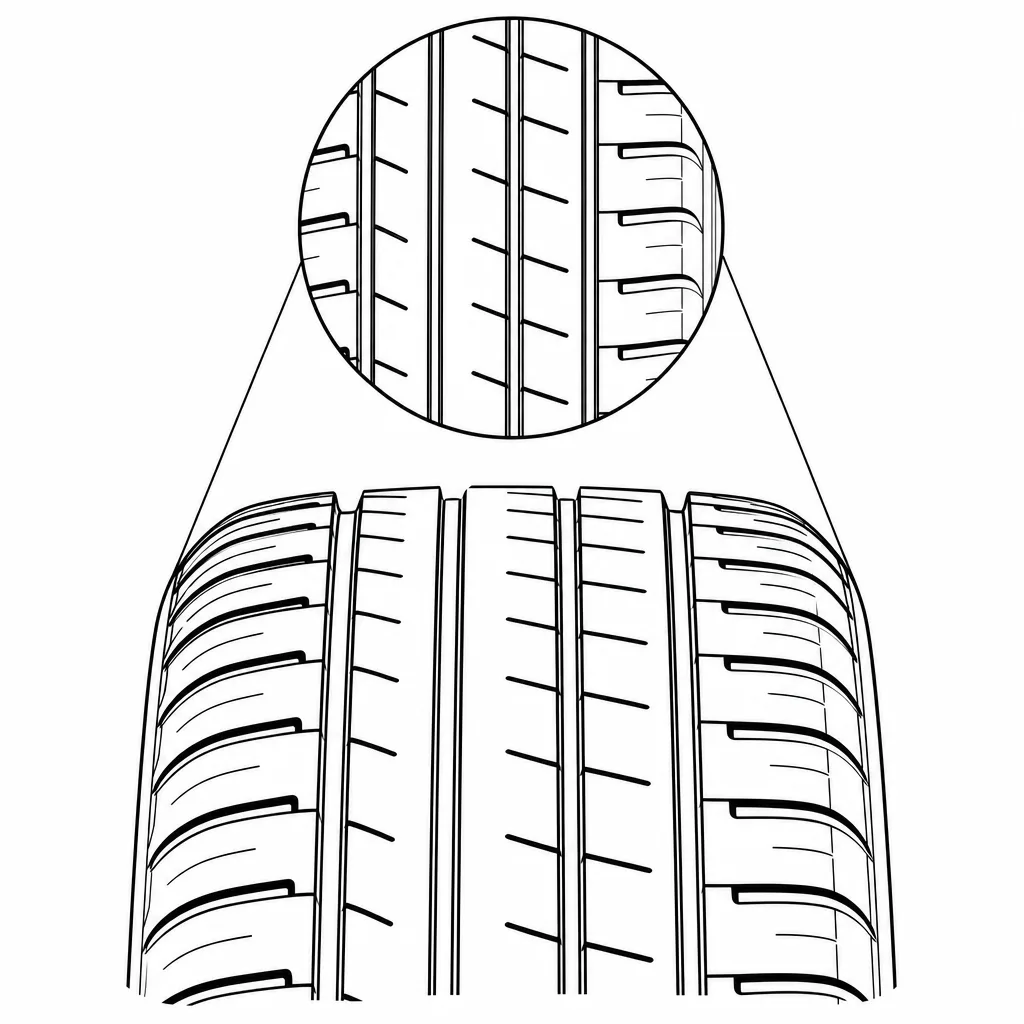 Schéma illustratif : Symétrie miroir et dessin non fléché