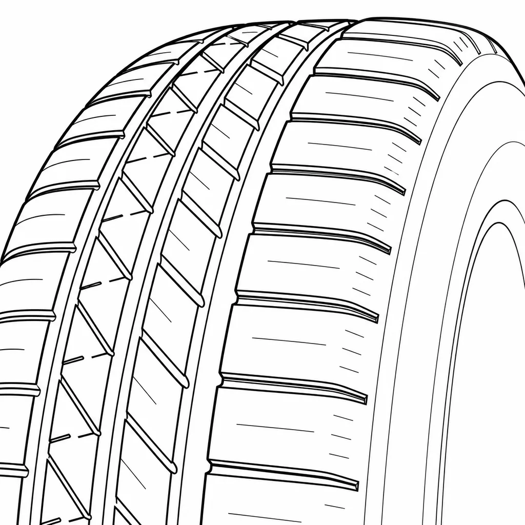 Schéma illustratif : Blocs d’épaule réguliers à bord extérieur relativement soutenu