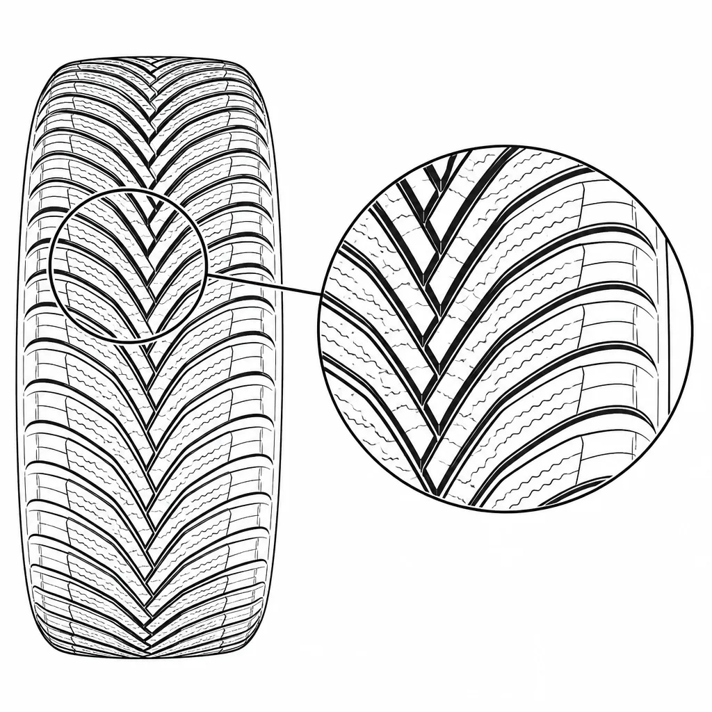 Schéma illustratif : Longs chemins de gomme diagonaux