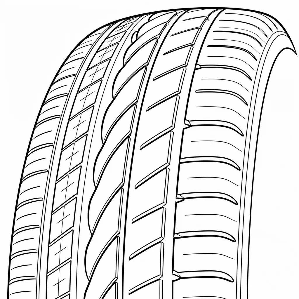 Schéma illustratif : Épaules divisées par des encoches latérales ouvertes