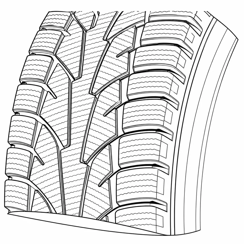 Schéma illustratif : Épaules composées de blocs indépendants séparés par des ouvertures latérales