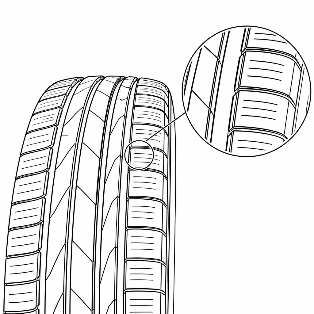 Schéma illustratif : Lamelles transversales de densité moyenne