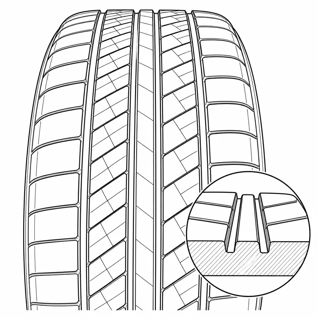 Schéma illustratif : Continuité circonférentielle de l’élément axial