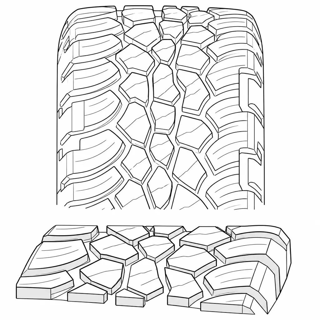Schéma illustratif : Séquences de blocs décalées entre les deux côtés
