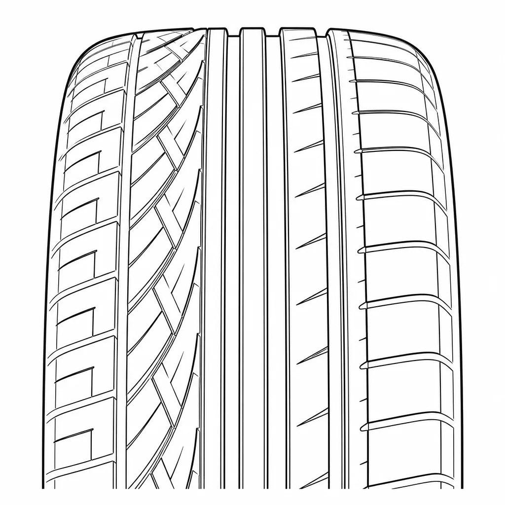 Schéma illustratif : Continuité de gomme des nervures centrales