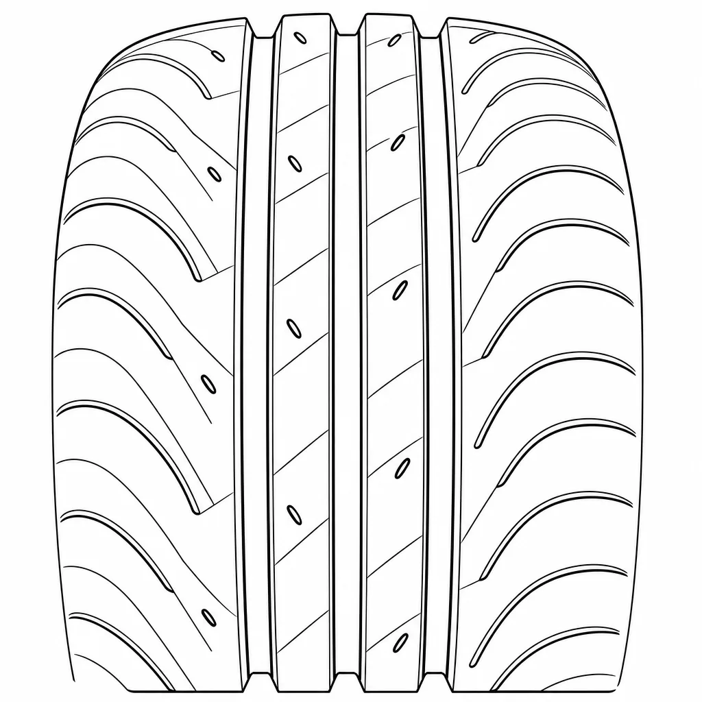Schéma illustratif : Quatre passages longitudinaux visuellement distincts