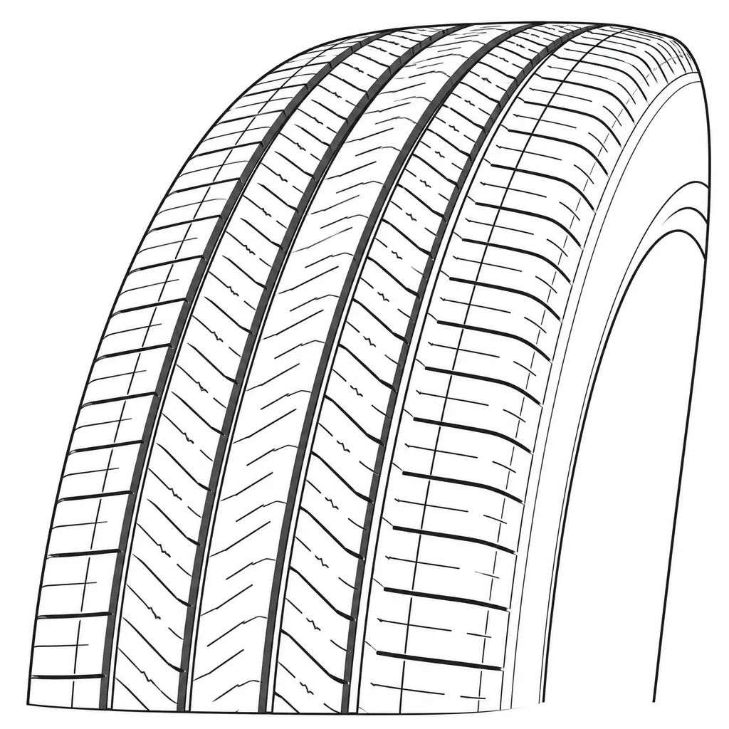 Schéma illustratif : Épaules au contour extérieur semi-continu et finement découpé