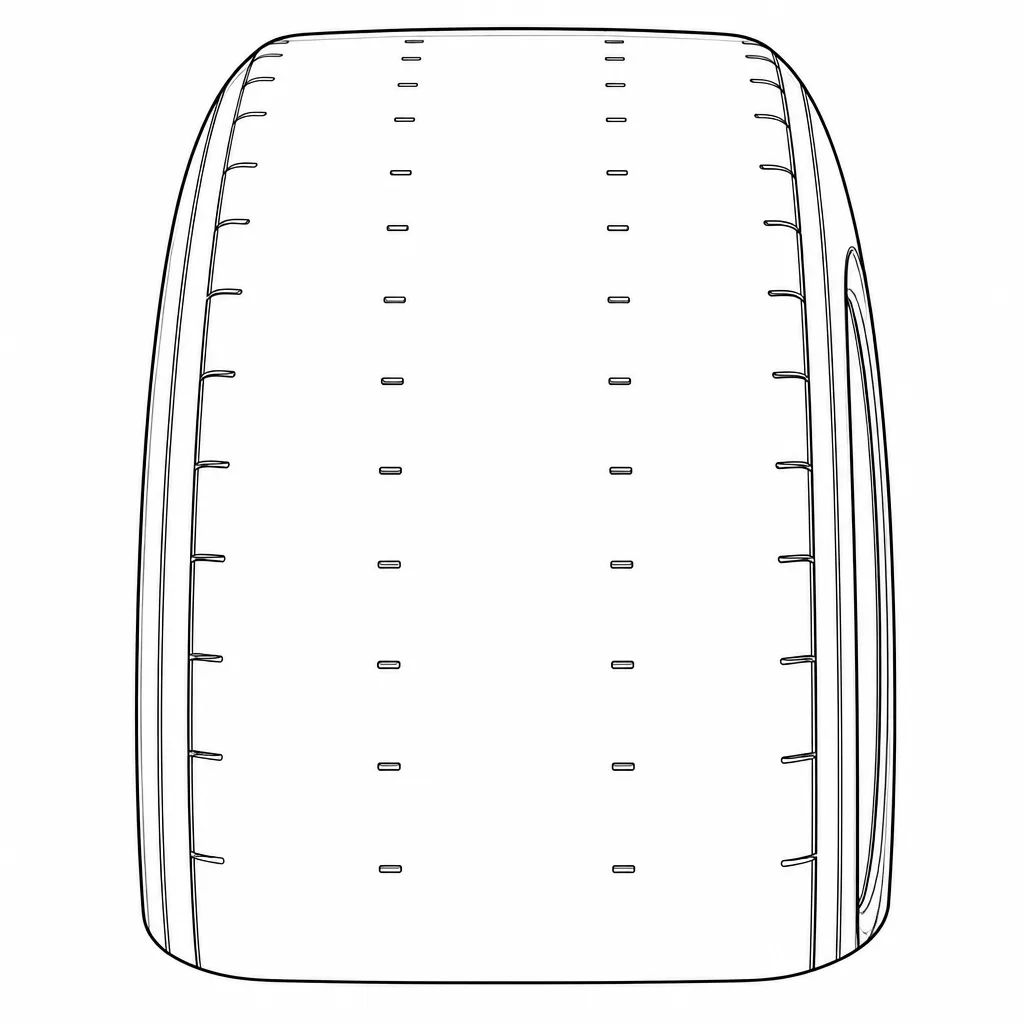 profil compétition slick symétrique non rainuré et non lamellisé