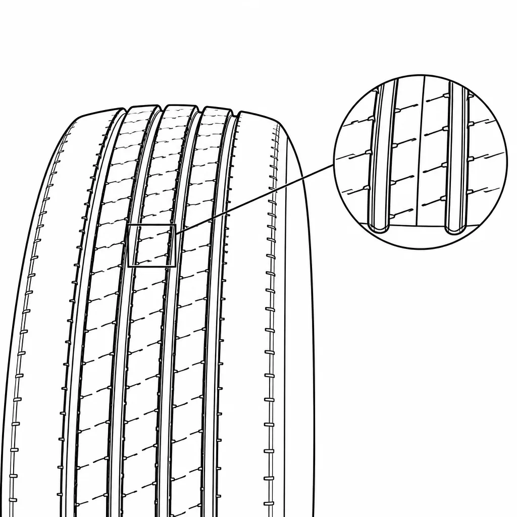 Schéma illustratif : Faible densité de lamelles transversales ou obliques