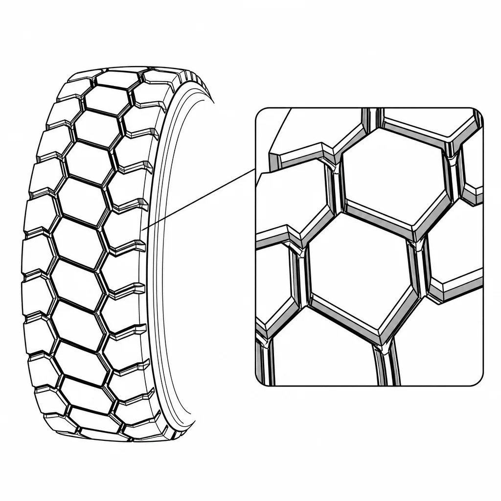Schéma illustratif : Contours polygonaux comportant plusieurs angles saillants et rentrants