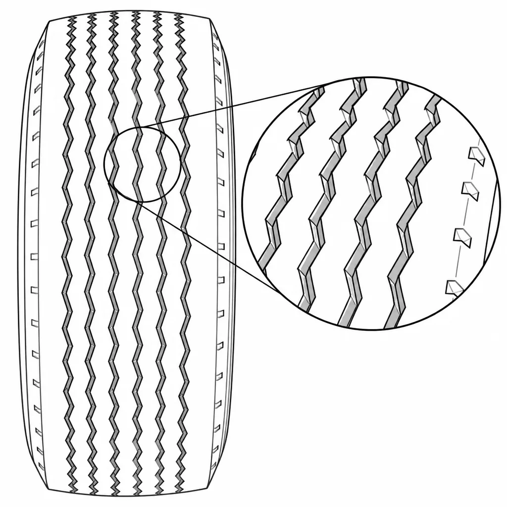 Schéma illustratif : Faible largeur unitaire et multiplication des côtes porteuses
