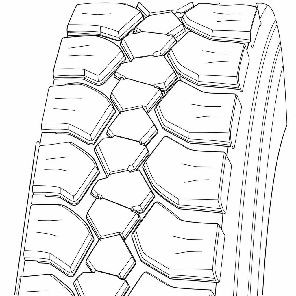 Schéma illustratif : Blocs polygonaux centraux décalés en zigzag, sans nervure continue
