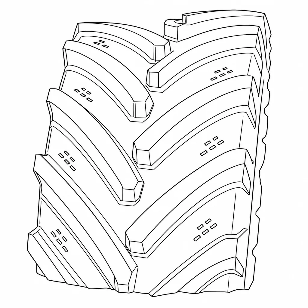 Schéma illustratif : Découpes secondaires ponctuelles sur certaines barrettes