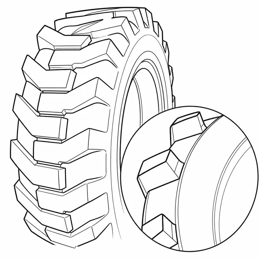 Schéma illustratif : Épaules formées de crampons isolés et fortement espacés
