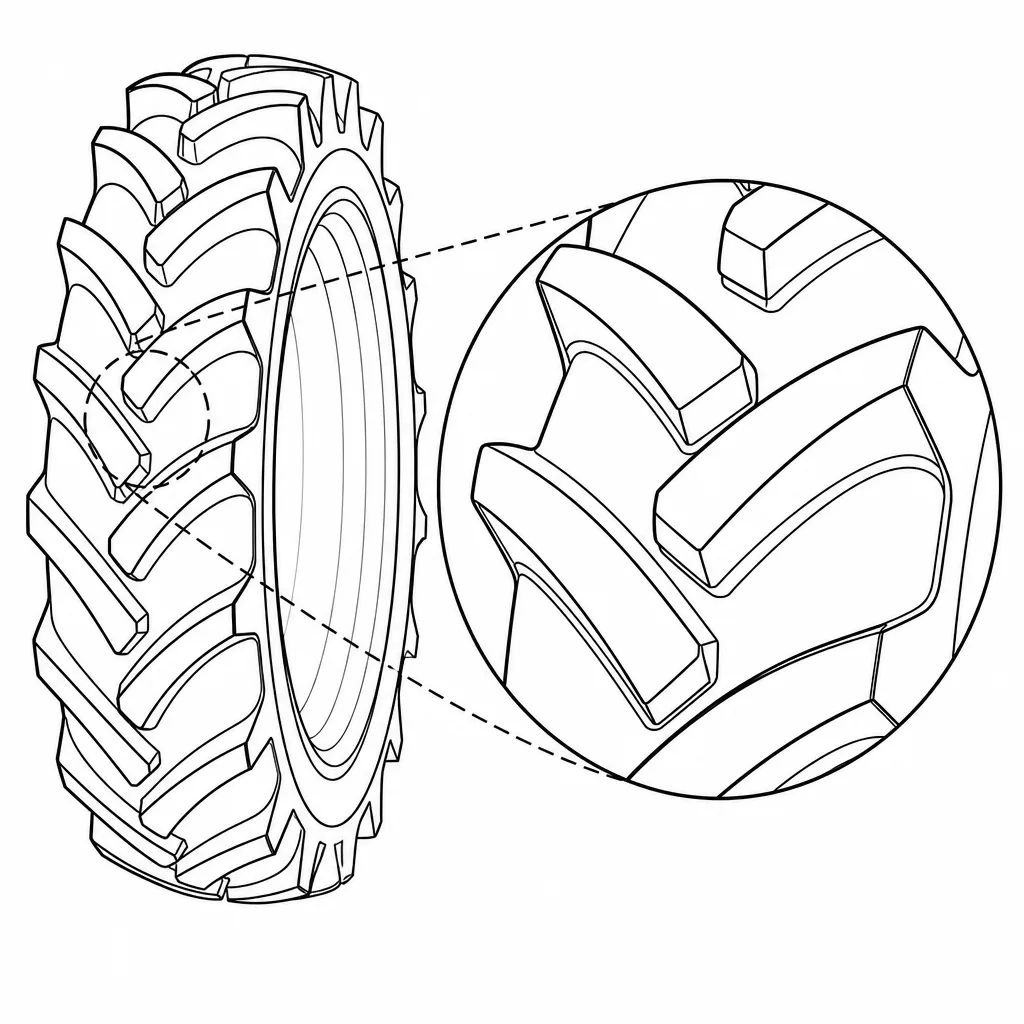 Schéma illustratif : Barrettes dépourvues de lamelles