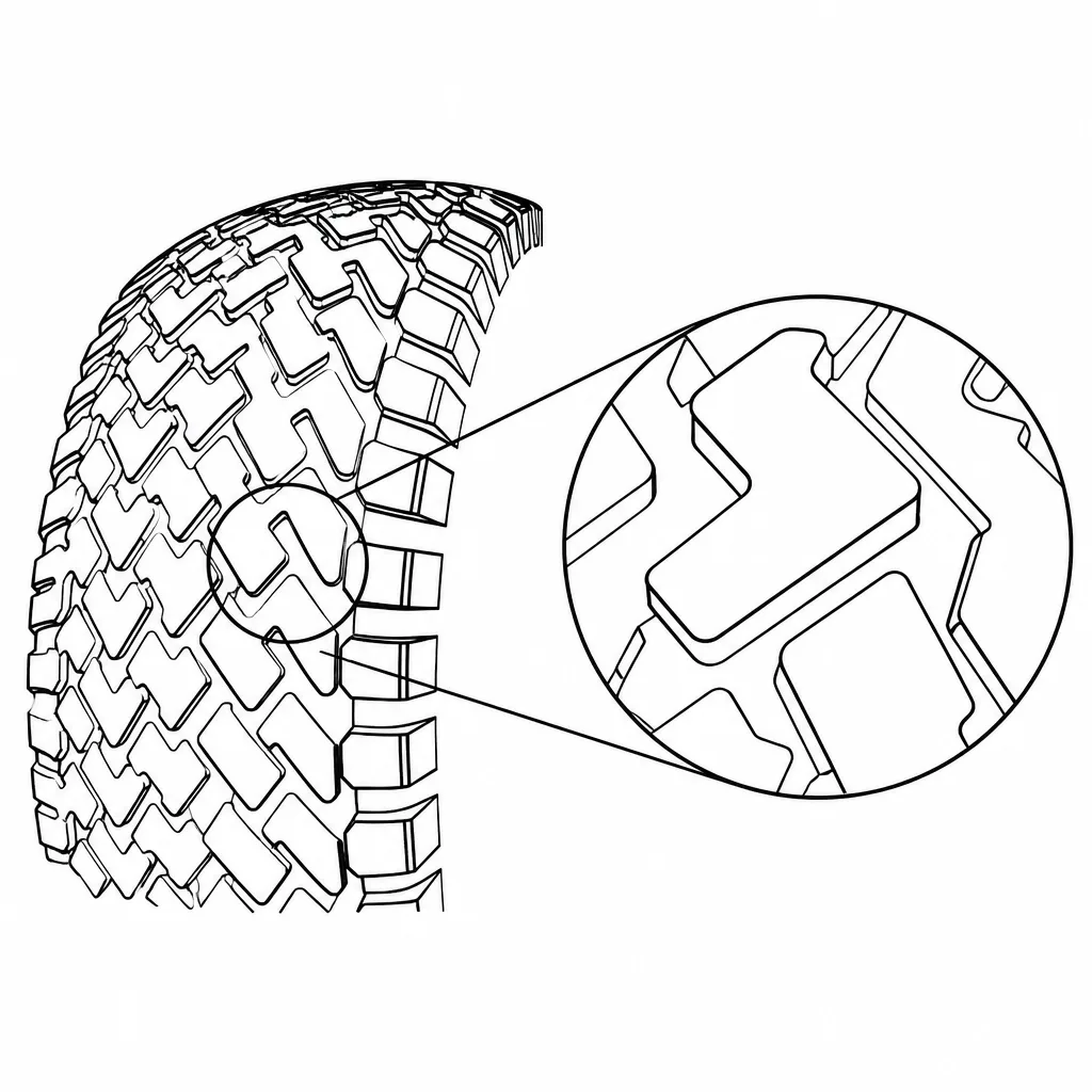 Schéma illustratif : Pavés compacts dépourvus de lamelles